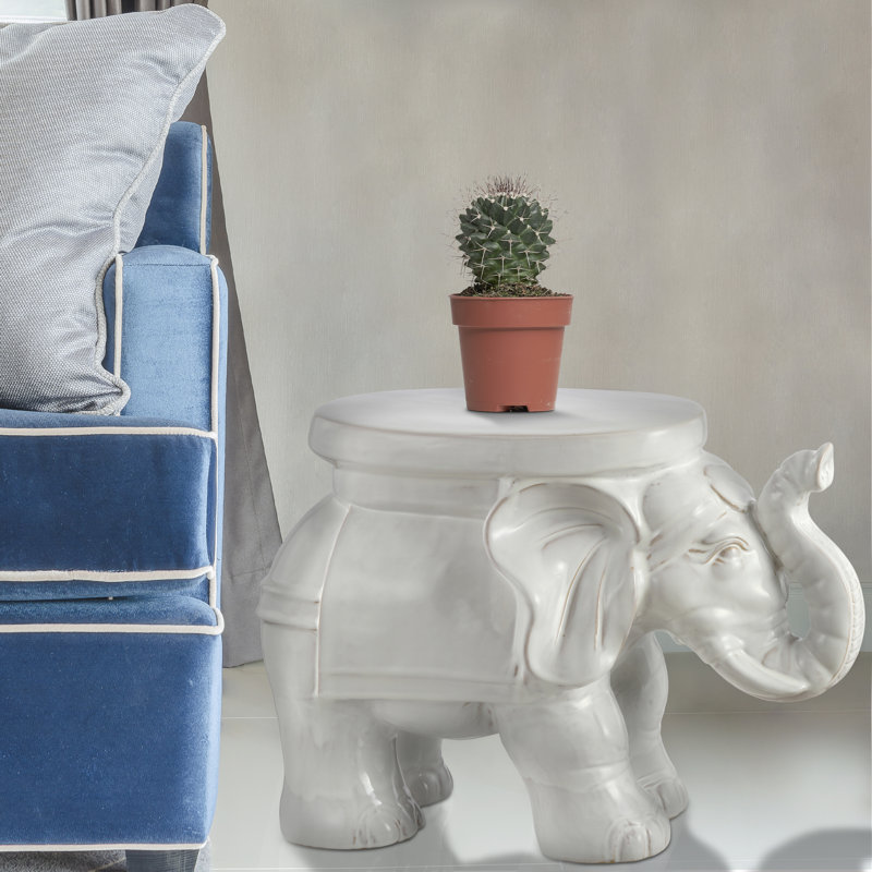 Elephant garden stool discount